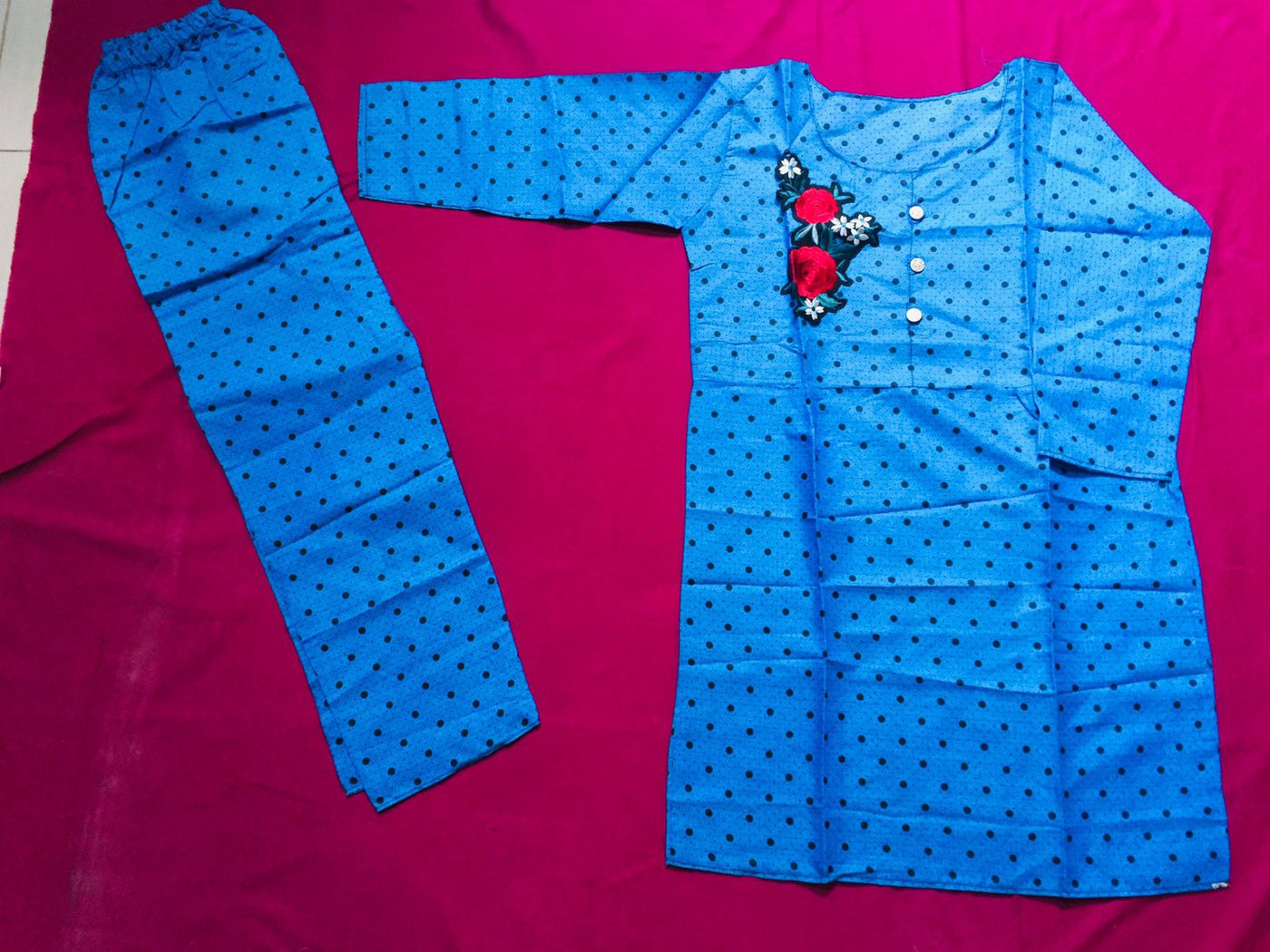 Dotted Comfy 2 piece suit